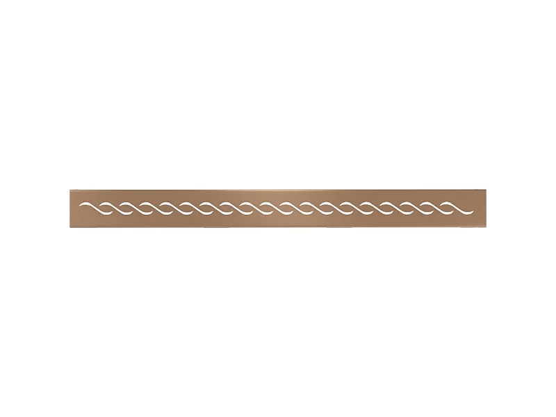 Mexen Flat M18 Abdeckung für Rinnenablauf 50 cm, gebürstetes Kupfer - 1C23050