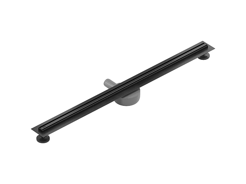 Mexen Flat 360° Slim obtočna linijska odtočna 90 cm, črna - 1741090