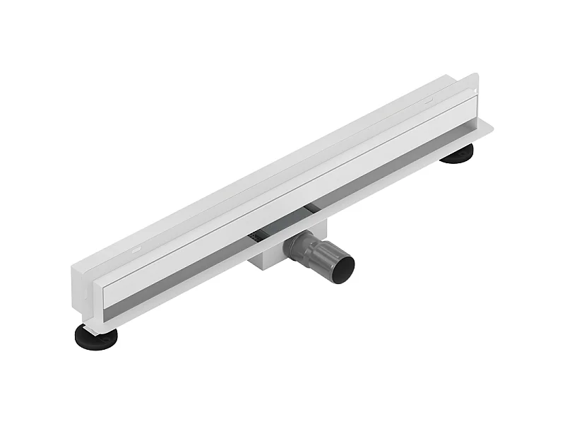 Mexen Flat Wall odpływ liniowy ścienny 2w1 60 cm, biały - 1230060