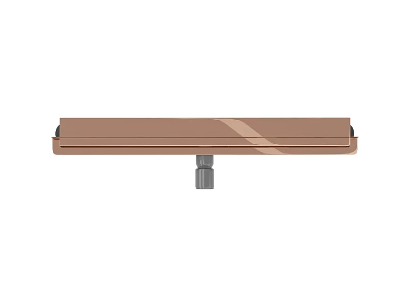Mexen Flat Wall wall linear drain 2-in-1 50 cm, rose gold - 1630050