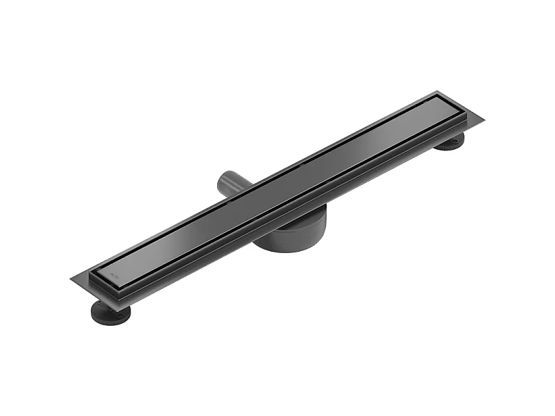 Mexen Flat 360° M13 2-in-1 Rotatable Linear Drain 60 cm, Gun Gray Brushed - 1E10060-40