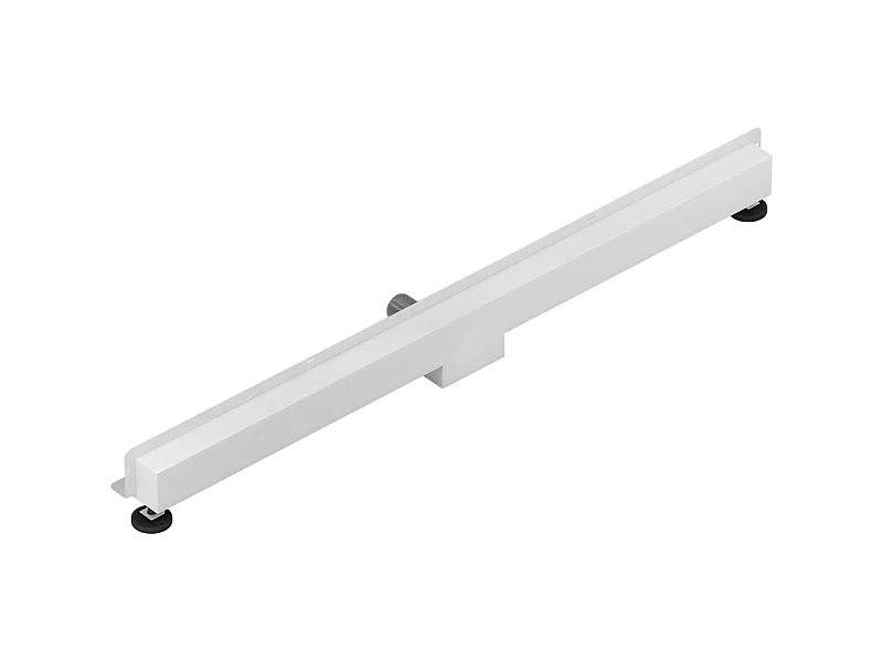 Mexen Flat Wall Linear Wall Drain 2-in-1 110 cm, White - 1230110