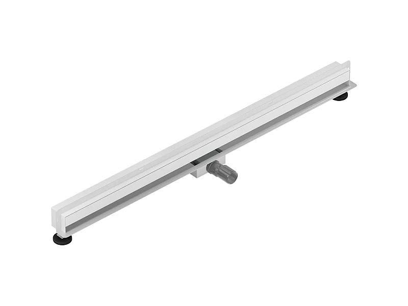 Mexen Flat Wall Linear Wall Drain 2-in-1 110 cm, White - 1230110