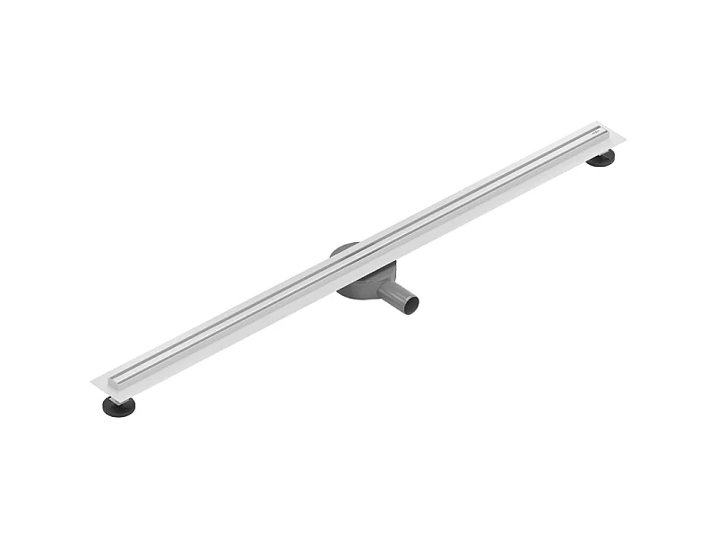 Mexen Flat 360° Slim draingoot met rotatie, 120 cm, wit - 1241120