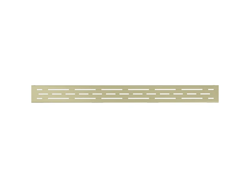 Mexen Flat M01 afdekking voor lijnafvoer 60 cm, geborsteld goud - 1A20060