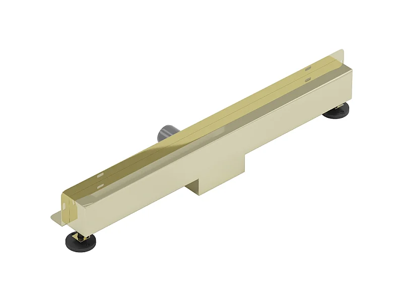 Mexen Flat Wall linear wall drain 2-in-1 50 cm, gold - 1530050