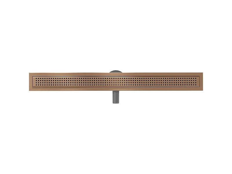Mexen Flat 360° M08 100 cm Rotating Linear Drain, Brushed Copper - 1C25100-40