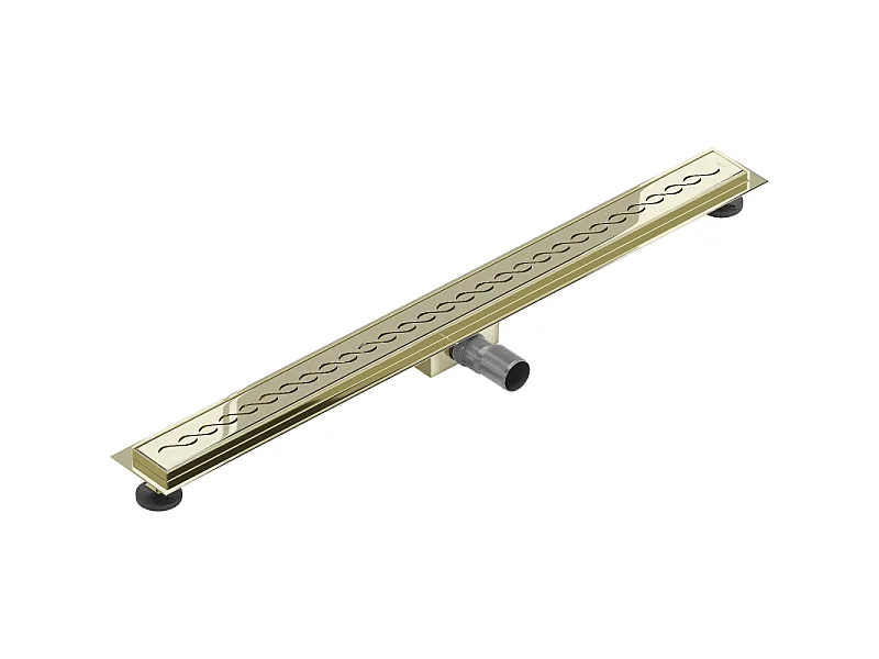 Mexen Flat M18 caniveau linéaire 90 cm, or - 1523090-15