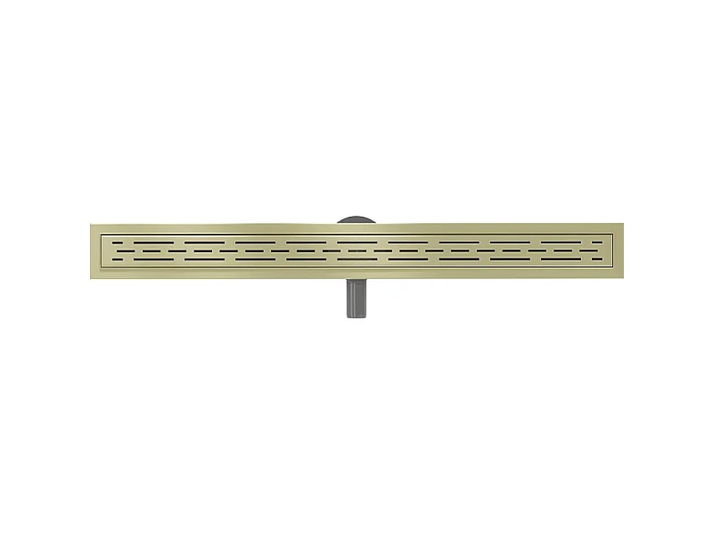 Mexen Flat 360° M01 rotary linear drain 100 cm, brushed gold - 1A20100-40