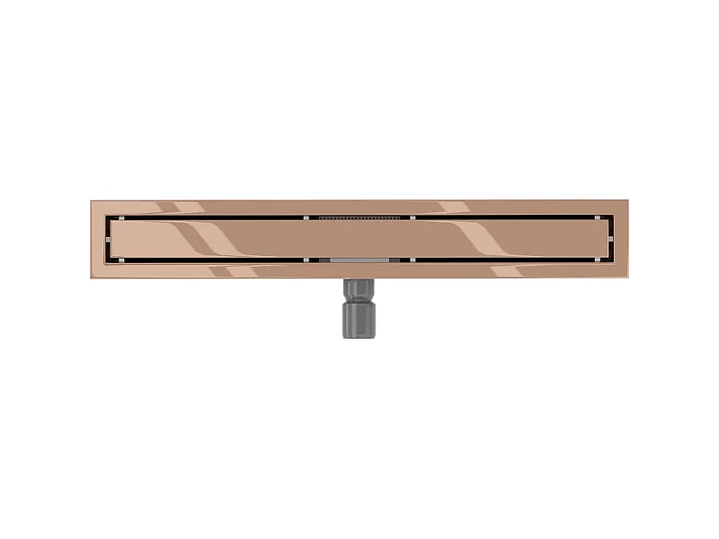 Mexen Flat M13 linear drain 2in1 70 cm, rose gold - 1610070-15