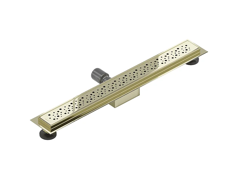 Mexen Flat M12 scarico lineare 50 cm, dorato - 1521050-15