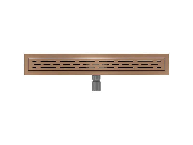 Mexen Flat M01 lineaire afvoer 50 cm, geborsteld koper - 1C20050-15