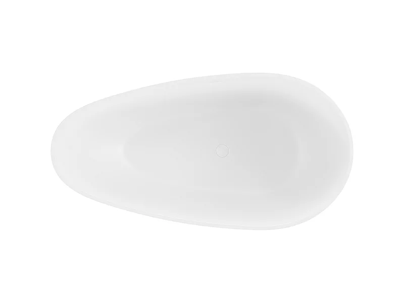 Mexen Palermo baignoire autoportante en conglomérat 150 x 78 cm, blanc mat - 57211507800