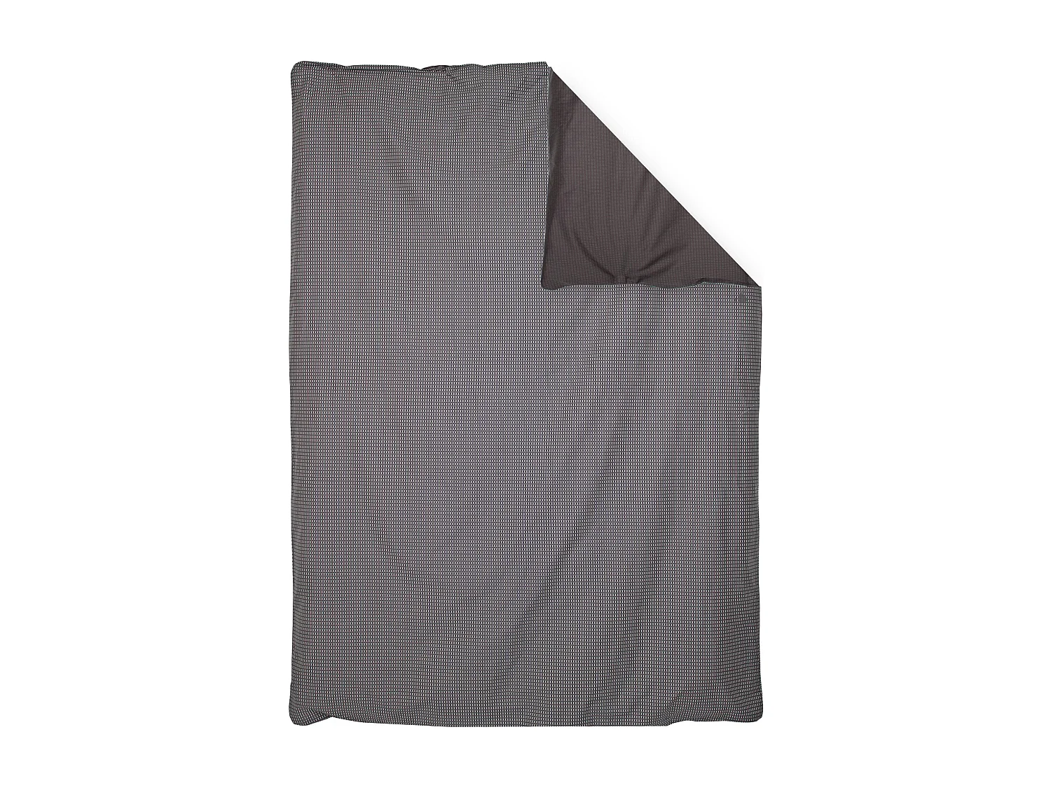 Housse de couette 140x200 cm satin de coton ENZO noir