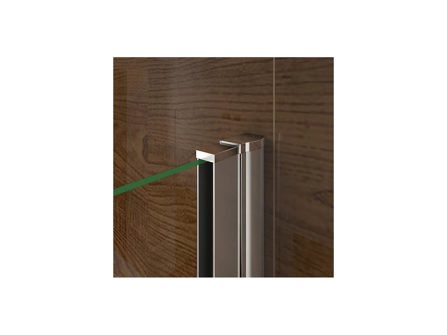 Pare-baignoire pivotant et pliant 110x140cm avec paroi fixe 80x140cm, paroi de baignoire en 6mm verre de sécurité