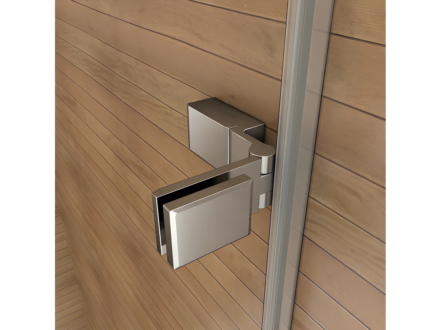 Pare-baignoire 110x140cm, paroi de baignoire pivotant et repliable Hauteur 140cm en verre de sécurité