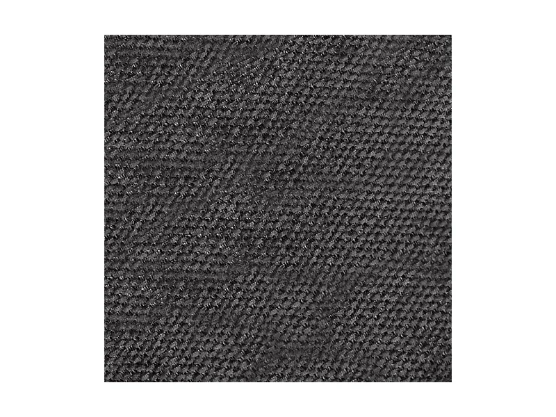 Table de chevet tissu anthracite + LED et 2 prises USB intégrées - SKY