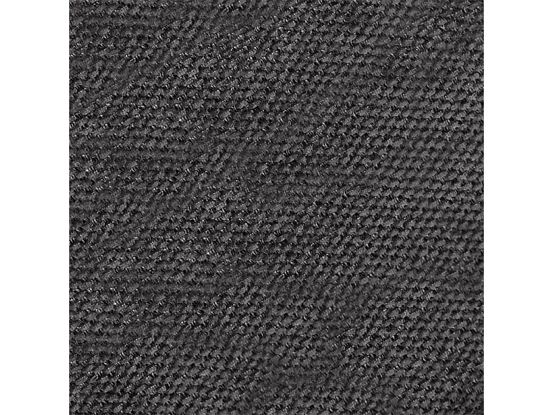 Table de chevet tissu anthracite + LED et 2 prises USB intégrées - SKY