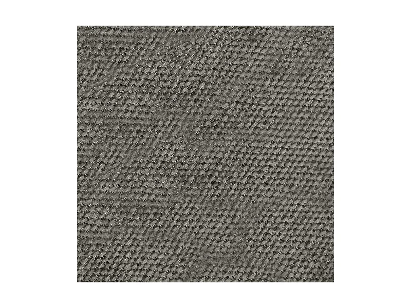 Table de chevet tissu gris + LED et 2 prises USB intégrées - LAYLA