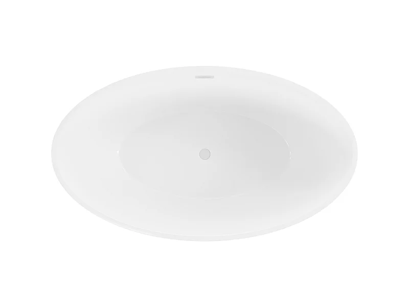 Mexen Nike freestanding bathtub 175 x 100 cm, white/black, white overflow - 54071751075-20