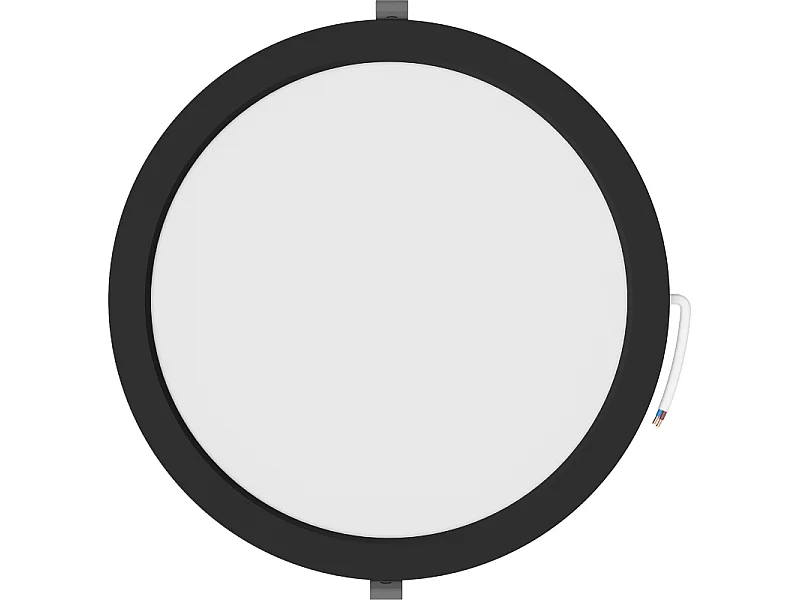 Mexen LDRR panel sufitowy downlight LED wpuszczany fi 30 cm, 24W, Neutralna - 4000K, 1920 lm, czarny - L210-030-2440-70