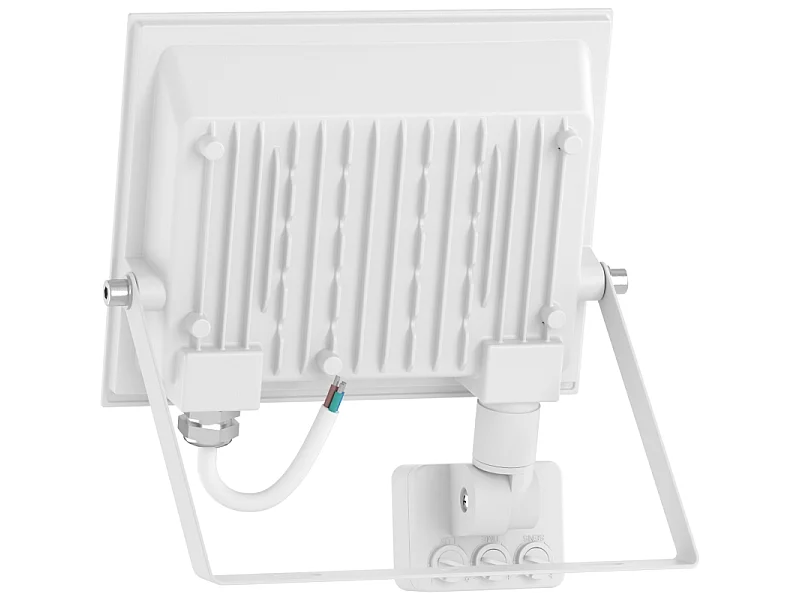 Mexen Luxpro+ naświetlacz LED z czujnikiem ruchu, 30W, Zimna - 6500K, 3300 lm, biały - L236-030-65-20