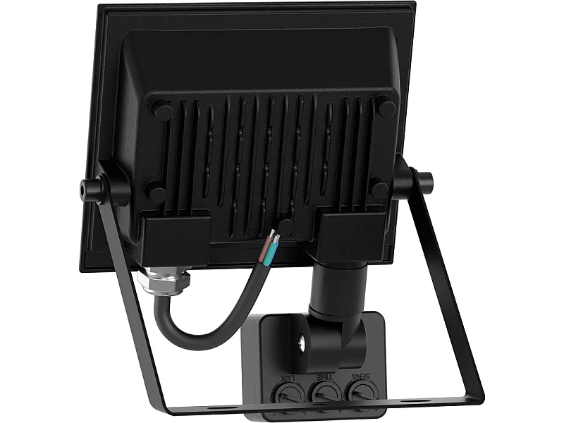 Mexen Luxpro naświetlacz LED z czujnikiem ruchu, 20W, Neutralna - 4000K, 1800 lm, czarny - L235-020-40-70