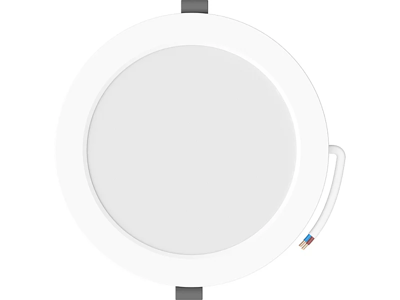 Mexen LDRR panel sufitowy downlight LED wpuszczany fi 17 cm, 12W, Neutralna - 4000K, 1320 lm, biały - L210-017-1240-20