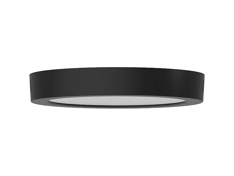 Mexen LDSR plafon sufitowy LED natynkowy fi 22 cm, 18W, Neutralna - 4000K, 1440 lm, czarny - L212-022-1840-70