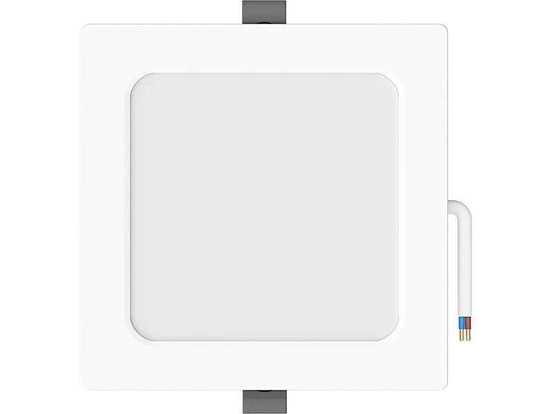 Mexen LDRR panel sufitowy downlight LED wpuszczany 14 x 14 cm, 9W, Zimna - 6500K, 990 lm, biały - L211-014-0965-20