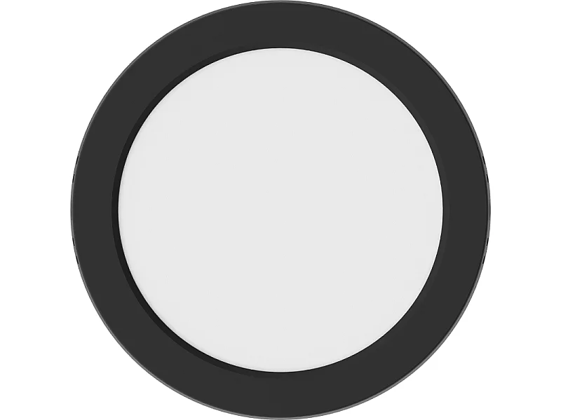 Mexen LDSR plafon sufitowy LED natynkowy fi 17 cm, 12W, Zimna - 6500K, 960 lm, czarny - L212-017-1265-70