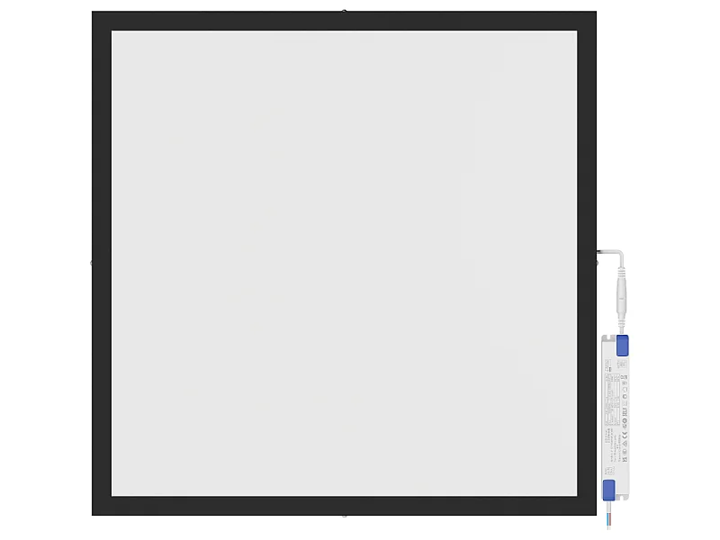Mexen Brill-S panel sufitowy LED natynkowy 60 x 60 cm, 40W, Neutralna - 4000K, 3600 lm, czarny - L205-060-060-4040-70