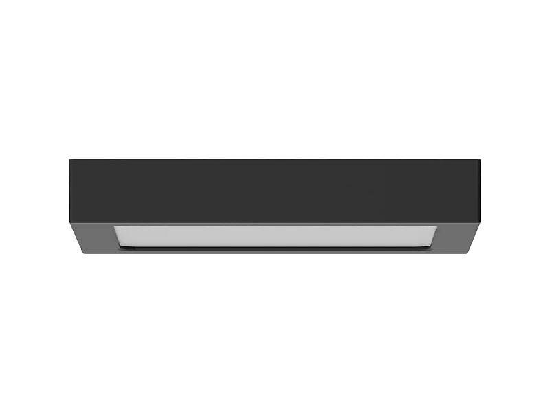 Mexen LDSS plafon sufitowy LED natynkowy 22 x 22 cm, 18W, Neutralna - 4000K, 1440 lm, czarny - L213-022-1840-70