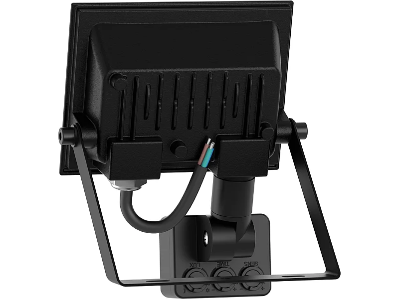 Mexen Luxpro+ naświetlacz LED z czujnikiem ruchu, 10W, Zimna - 6500K, 1100 lm, czarny - L236-010-65-70