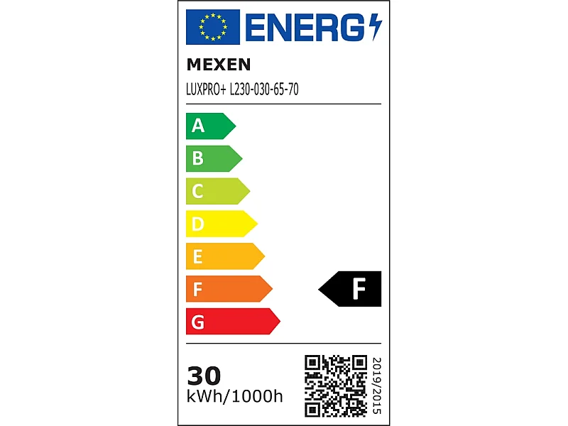 Mexen Luxpro naświetlacz LED, 30W, Zimna - 6500K, 2700 lm, czarny - L230-030-65-70