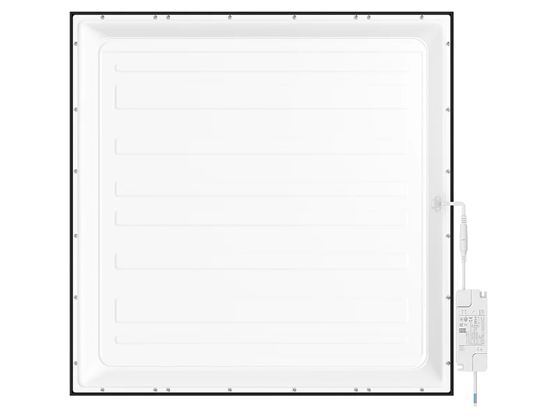 Mexen Brill panel sufitowy LED podtynkowy 60 x 60 cm, 40W, Neutralna - 4000K, 3600 lm, czarny - L200-060-060-4040-70