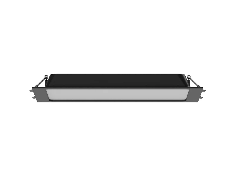 Mexen LDRR panel sufitowy downlight LED wpuszczany 30 x 30 cm, 24W, Zimna - 6500K, 1920 lm, czarny - L211-030-2465-70