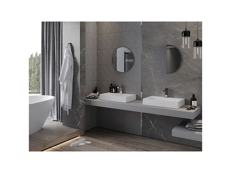 Mexen Alto rond badkamer spiegel 50 cm - 9853-050-050-000-00