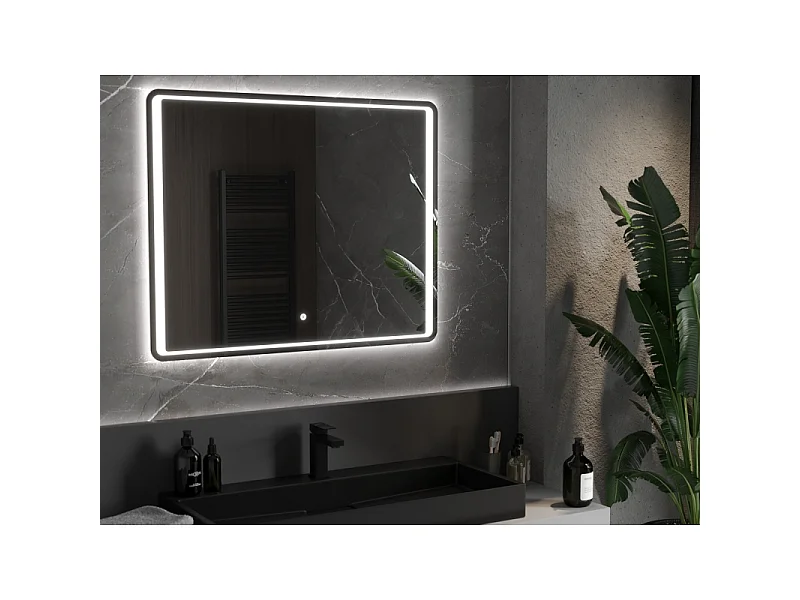 Mexen Zusa miroir de salle de bain rétroéclairé 120 x 80 cm, LED 6000K, anti-buée - 9808-120-080-611-00