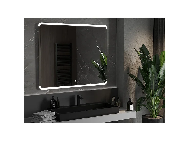 Mexen Nida miroir de salle de bain rétroéclairé 120 x 100 cm, LED 6000K, antibuée - 9806-120-100-611-00