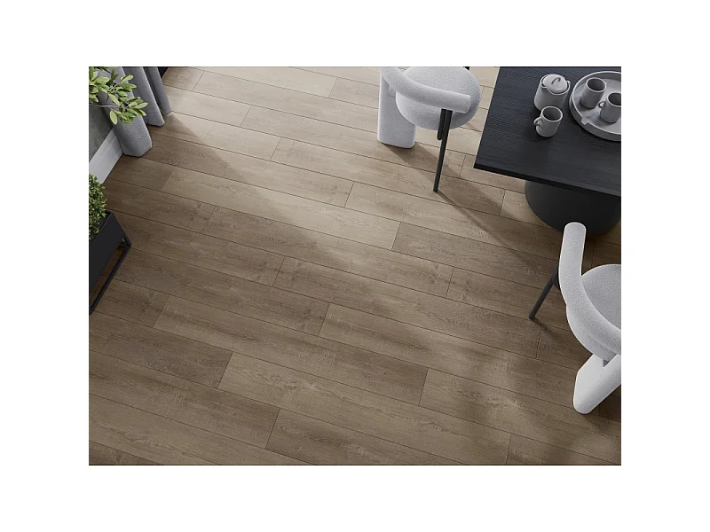 Mexen Windsor vinilne plošče 1240 x 182 mm SPC 6,5 mm, podloga IXPE 1,5 mm, 4 V-reža, Hrast - F1016-1240-182-505-4V1-01