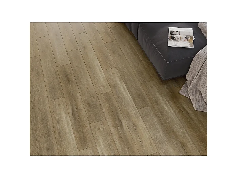 Mexen Clermont vinilne plošče 1240 x 182 mm SPC 6,5 mm, podloga IXPE 1,5 mm, 4 V-reža, Hrast - F1053-1240-182-505-4V1-01