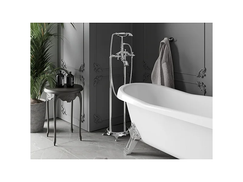 Mexen Retro free-standing bath tap, chrome - 75933-00