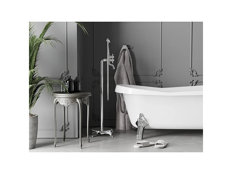 Mexen Retro free-standing bath tap, chrome - 75933-00