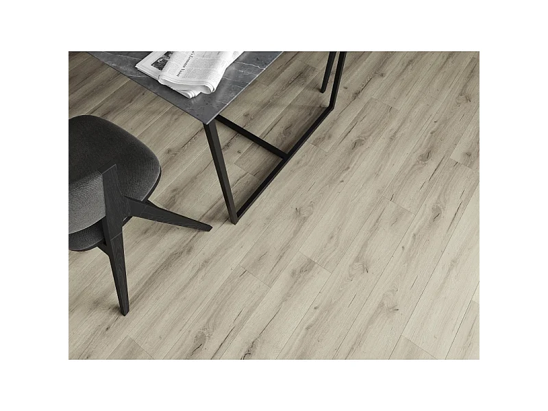 Mexen Wirginia prøve af SPC-vinylpaneler 6,5 mm, IXPE-underlag 1,5 mm, 4 V-fuger, Eg - F1005-S