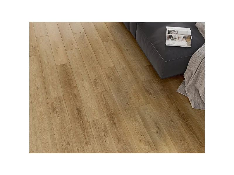 Mexen Sunset Hills prøve af SPC vinylpaneler 6,5 mm, IXPE underlag 1,5 mm, 4 V-fuge, Eg - F1037-S