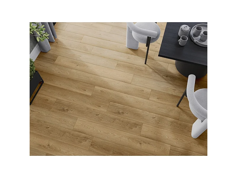 Mexen Sunset Hills prøve af SPC vinylpaneler 6,5 mm, IXPE underlag 1,5 mm, 4 V-fuge, Eg - F1037-S