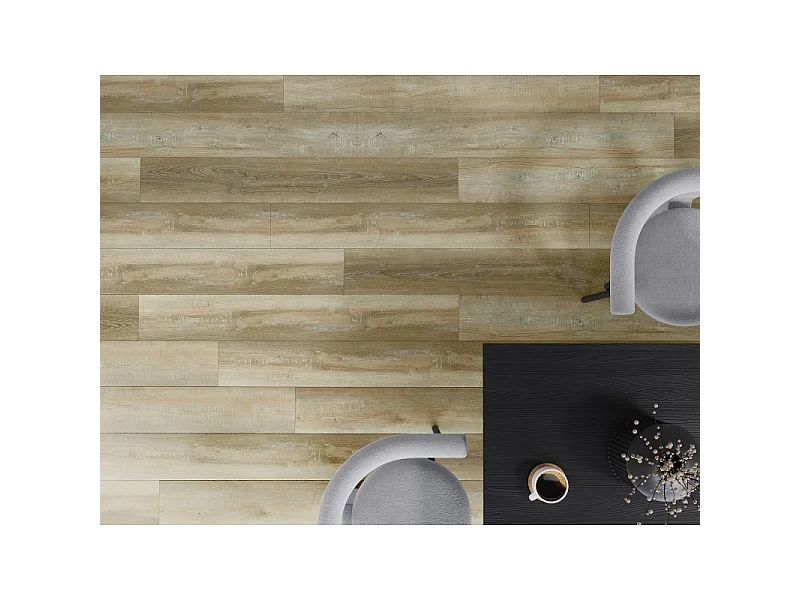 Mexen West Orange prøve på vinylpaneler SPC 6,5 mm, IXPE underlag 1,5 mm, 4 V-fuger, Eg - F1009-S