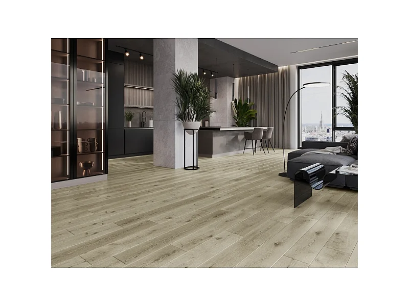 Mexen Georgia vinilne plošče 1240 x 182 mm SPC 6,5 mm, podlaga IXPE 1,5 mm, 4 V-fuga, hrast - F1031-1240-182-505-4V1-01