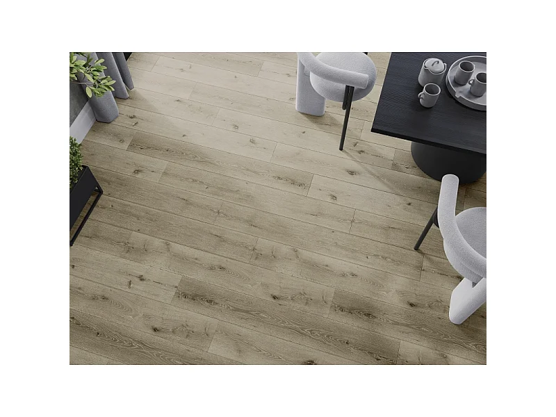 Mexen Georgia vinilne plošče 1240 x 182 mm SPC 6,5 mm, podlaga IXPE 1,5 mm, 4 V-fuga, hrast - F1031-1240-182-505-4V1-01